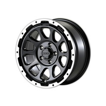 JEEP D10 ディーテン マットブラック DCリム 17x8.0J 5H 127 ET+38 ホイール 4本セット モーターファーム MOTOR-FARM カスタム アルミ_画像2