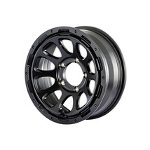 JEEP D10 ディーテン マットブラック 17x8.0J 5H 127 ET+38 ホイール 4本セット モーターファーム MOTOR-FARM カスタム パーツ アルミ_画像2