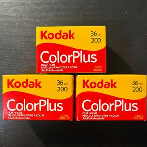 kodak color plus カラープラス36枚撮り コダック 35mmカラーネガフィルム　フィルムカメラ