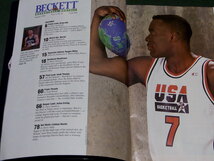 NBA Beckett Basketball Card Monthly Magazine 1994年 8月号 #49 Dream Team シャキール・オニール ヴィンテージ カード_画像2