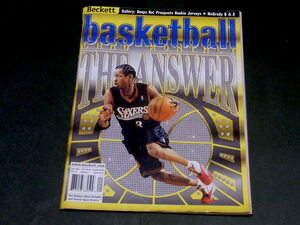 NBA Beckett Basketball Card Monthly Magazine 2001年 1月号 #126 アレン・アイバーソン レイ・アレン ヴィンテージ カード