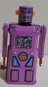  retro Mini non Stop lavender robot MINI NON STOP LAVENDER ROBOT MASUDAYA collection increase rice field shop 20180824 asntty k