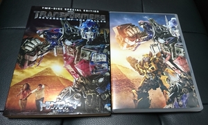 美品 トランスフォーマー リベンジ transformer 特製ステッカー付 映画 DVD アクション ハリウッド ヒーロー SF