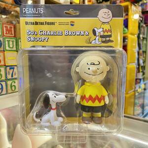 ウルトラディテールフィギュア UDF PEANUTS 50’s チャーリーブラウン & スヌーピー メディコムトイ medicomtoy SNOOPY CHARLIE BROWN