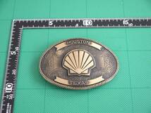 未使用?　美品 ベルト用バックル シェル KOLOB COMPANY HOUSTON TEXAS 77092 SHELL_画像2