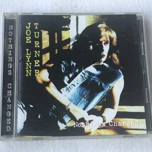 中古CD Joe Lynn Turner ジョー・リン・ターナー/Nothing's Changed (1995年) 米国産HR/HM,ハードロック系