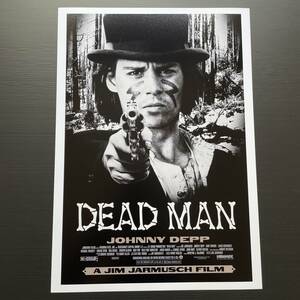 ポスター『デッドマン』（Dead Man）★ジョニー・デップ/ジム・ジャームッシュ/ニール・ヤング/ストレンジャー・ザン・パラダイス