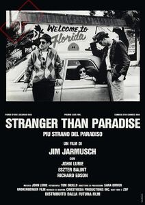 イタリア版ポスター『ストレンジャー・ザン・パラダイス』（Stranger Than Paradise）★ジム・ジャームッシュ/ニューヨーク