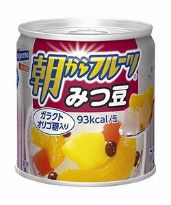 はごろも 朝からフルーツ みつ豆 190g (4081) ×24個