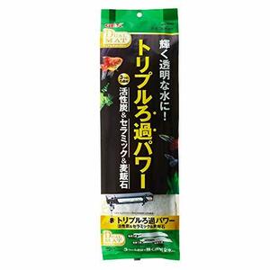 GEX AQUA FILTER デュアルマットパワー トリプルろ過パワー 活性炭+セラミック+麦飯石 60cm上部式フィルター用