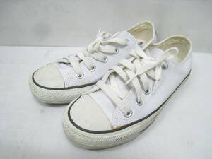 CONVERSE コンバース ALL STAR オールスター レザー スニーカー 1B905 白 ホワイト サイズ22.5cm