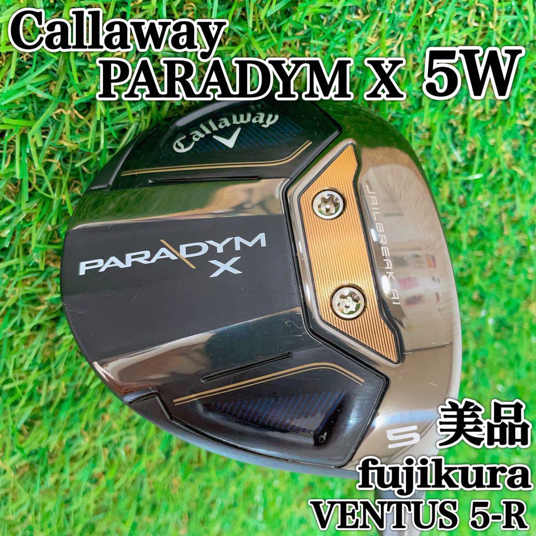 ④ 【超美品】キャロウェイ パラダイム PARADYM X 5W 18° S-