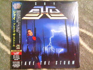 SHY[BRAVE THE STORM]CD紙ジャケ/初回生産限定盤 