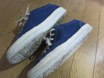 STEFANO ROSSI ステファノロッシ JUTE LACE UP ジュート レースアップ SR07209 BLUE メンズ 24.5cm スニーカー シューズ 靴 レディース O6_画像3