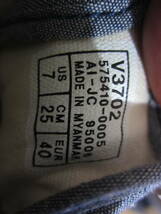 VANS バンズ ヴァンズ 25cm PLAIN LACE プレーンレース V3702 メンズ スニーカー シューズ 靴 レディース にも O1_画像7