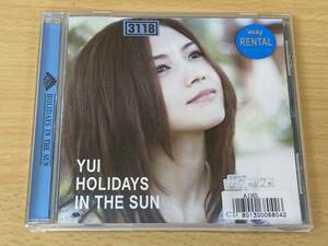 UM0223 YUI HOLIDAYS IN THE SUN 2010年7月14日発売 SRCL7311 to Mother again GLORIA I do it Summer Song Cinnamon It's all too much 