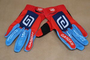 GASGAS　モトクロス　オフロード　バイク　グローブ手袋　赤青　サイズM　G-10