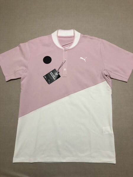 送料無料◆新品◆PUMA GOLF スイングカット ステルスカラー 半袖シャツ◆(XL)◆930537-03◆プーマ ゴルフ