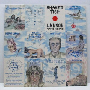 JOHN LENNON-Shaved Fish (UK オリジナル LP+インナー/CS)