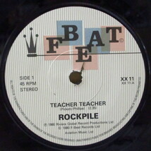 ROCKPILE-Teacher Teacher (UK オリジナル 7/マット紙固紙折り返しジャケ)_画像3