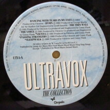 ULTRAVOX-The Collection (UK オリジナル LP/グループ写真部が光沢仕様のマットジャケ)_画像3