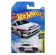 ホットウィール 2021　1985 ホンダ CR-X ホワイト　HotWheels ベーシックカー HW SPEED GRAPHICS_画像1