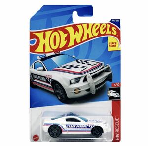 ホットウィール 2022　フォード マスタング GT コンセプト ホワイト　HotWheels ベーシックカー HW RESCUE