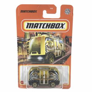 マッチボックス 2021　MBX セルフ・ドライビング バス SELF-DRIVING BUS　Matchbox ベーシックカー オリジナル 架空車 自動運転バス