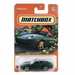 マッチボックス 2022　ポルシェ 911 カレラ カブリオレ グリーン　Matchbox ベーシックカー