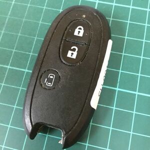 SU9911 スズキ 純正 007YUUL0212スマートキーレス パレット ソリオ ルークス等MK21S MA15S 日産 片側スライド 3ボタン