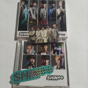 SHINee Fire 初回限定盤　CD+DVD　通常版 CD 集合　トレカ付き　セット