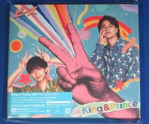 King & Prince／ピース★初回限定盤B(CD＋DVD)★クリアポスター付★未開封新品★