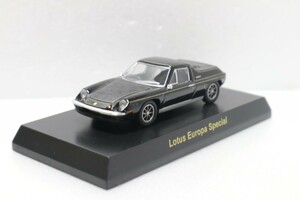 京商 1/64 ロータス ヨーロッパ スペシャル 黒 ブラック ブリティッシュミニカーコレクション サークルKサンクス Lotus Europa Special BK