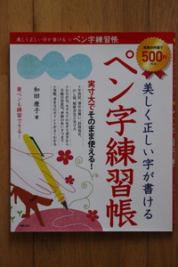 美しく正しい字が書けるペン字練習帳 和田康子