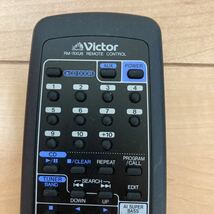 VICTOR ヴィクター　オーディオリモコン RM-RXU6_画像3