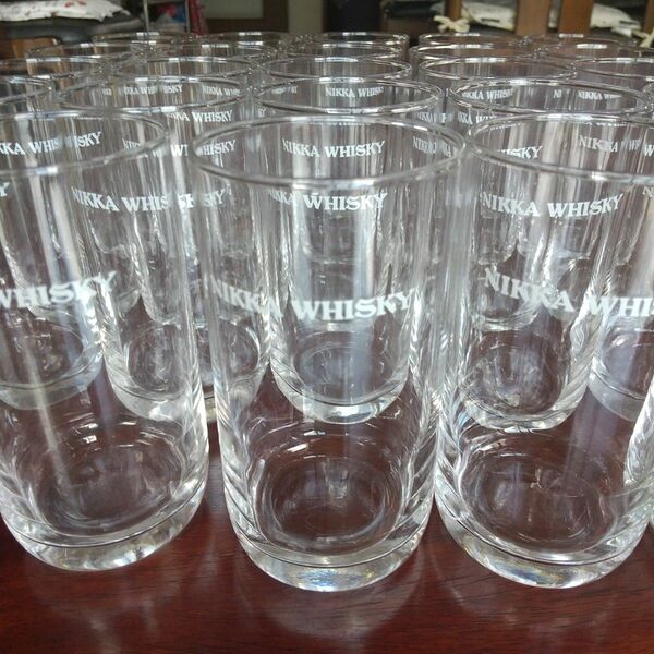 NIKKA WHISKY グラス 24個 昭和レトロ ガラスコップ