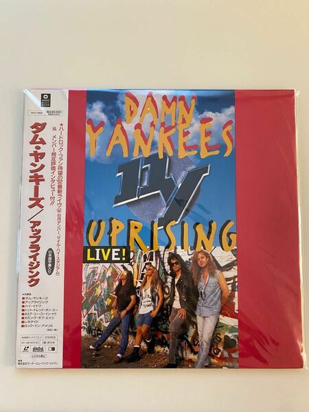 ダムヤンキーズ　アップライジング　レーザーディスク【アップ・ライジング UPRISING】 DAMN YANKEES