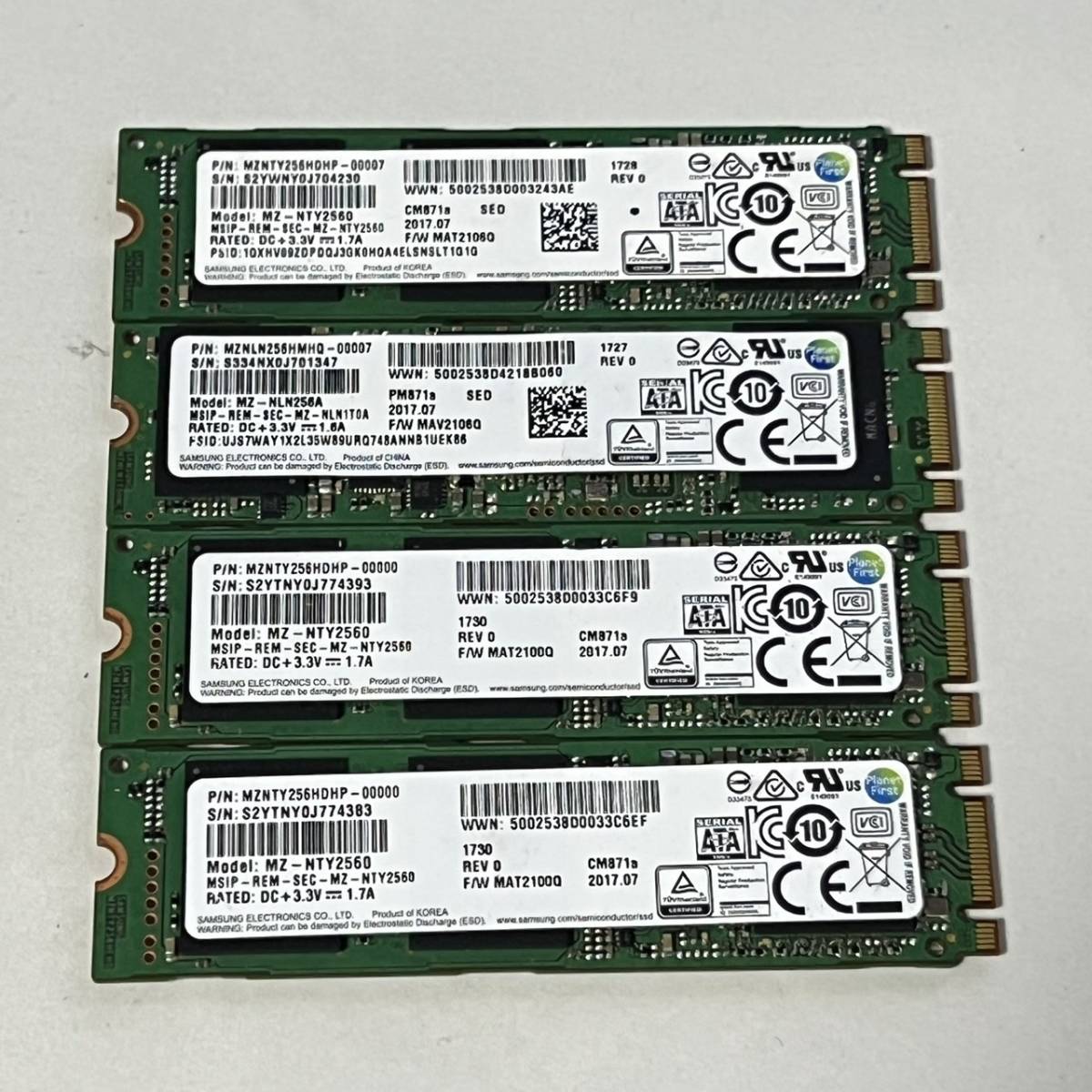 M.2 SSD 256GB SAMSUNG 4枚各種☆770 | JChere雅虎拍卖代购