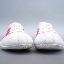 美品!! 希少!! US 7 1/2 / 25.5cm 2008年製 adidas TITAN タイタン 白ｘ赤 天然皮革 レザー_画像6