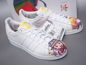 デッド!! 新品 US 10 1/2/ 28.5 限定 15年 adidas ORIGINALS SUPERSTAR SUPERSHELL PHARRELL ANIME スーパースター ファレル・ウィリアムス