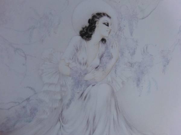 Louis Icart, Rape blossoms, Rare limited edition art book and framed paintings, Brand new, with Japanese frame, In good condition, free shipping, y321, Painting, Oil painting, Portraits