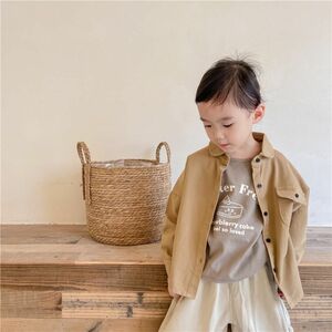 ad baby 長袖シャツ　春服　子供服　男の子　女の子　韓国