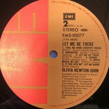 オリビア・ニュートン・ジョン Olivia Newton John Let Me Be There LP レコード 5点以上落札で送料無料Q_画像5