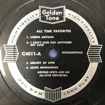 ジョージ・ルイス George Lewis ALL TIME FAVORITES LP レコード 5点以上落札で送料無料Q_画像3