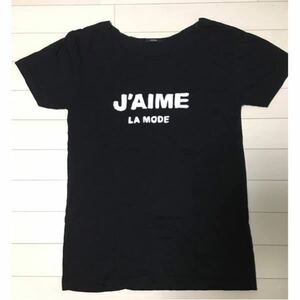 EMODA エモダ J/AIME T/S F ブラック Tシャツ