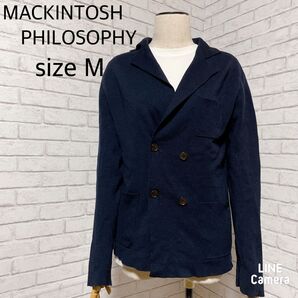 MACKINTOSH PHILOSOPHY 春用 薄手 カーディガンSIZE38 ニットジャケット