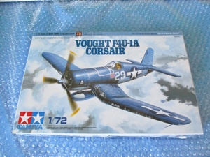 プラモデル タミヤ TAMIYA 1/72 ウォート F4U-1A コルセア VOUGHT F4U-1A CORSAIR 未組み立て 昔のプラモ