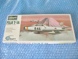 プラモデル ハセガワ Hasegawa 1/72 フジ T-1A イ FUJI T-1A 未組み立て 昔のプラモ 航空自衛隊