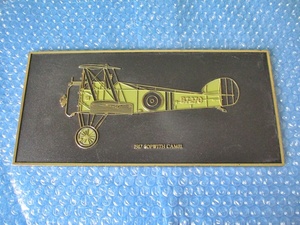  prestige wall puller kSOPWITH CAMEL 1917 that time thing decoration Showa Retro rare collection 