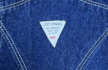 良品 90s USA製 Levi's リーバイス 855-12 デニム オーバーオール サロペット / ビンテージ_画像6